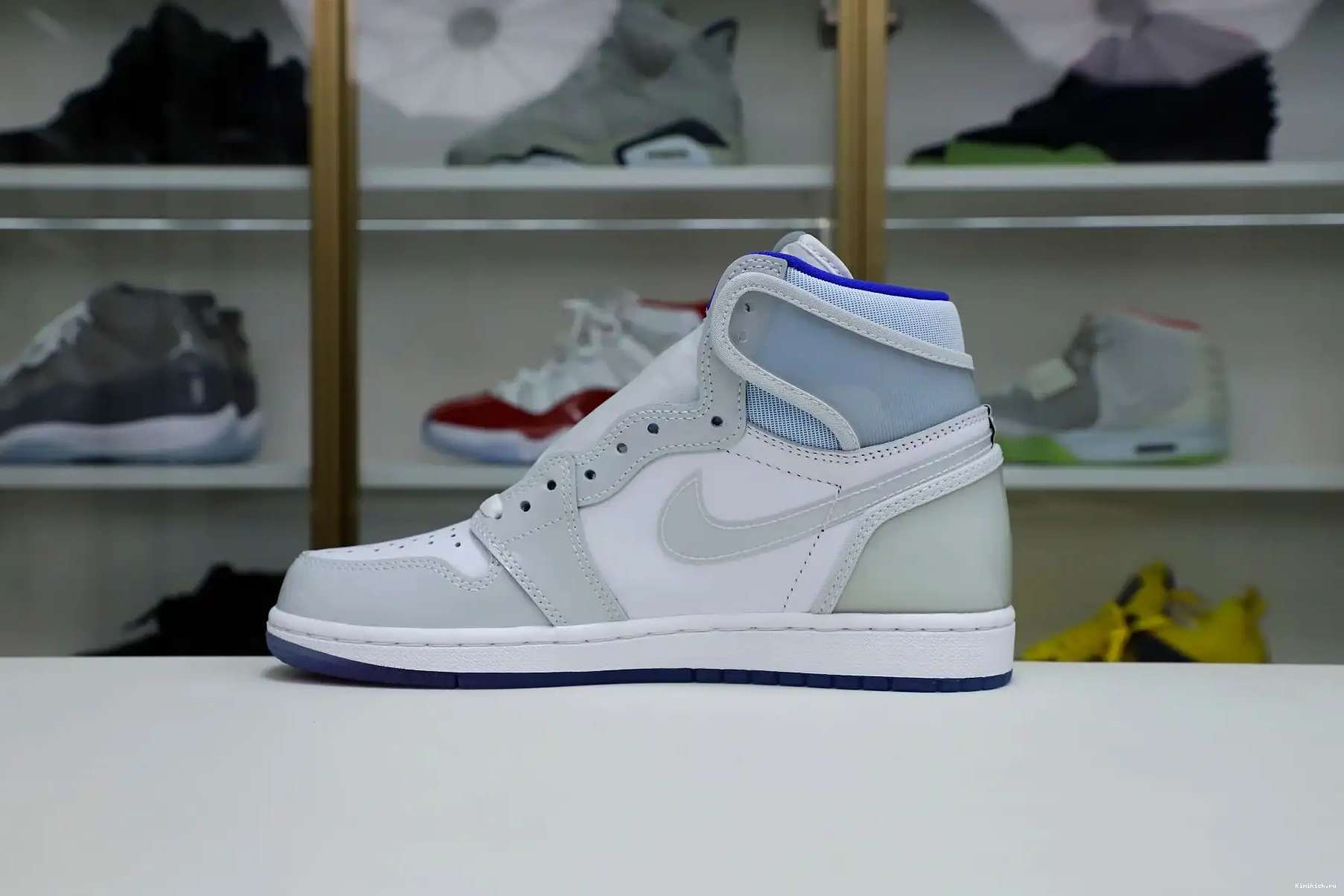 Kimikick 1 AIR BLUE' JORDAN HIGH ZOOM 'RACER 0404